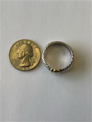 David Yurman Gent's Silver Ring 925 Silver 5.8dwt